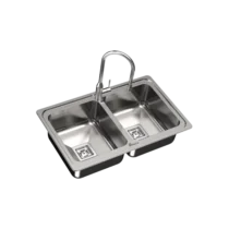 سینک استیل توکار بیمکث ۹۳4