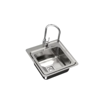 سینک استیل توکار بیمکث ۹۳۰