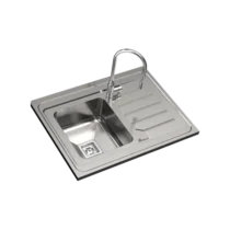 سینک استیل روکار بیمکث 933