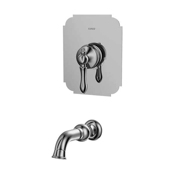 شیر روشویی توکار مدل ناپل رنگ کروم