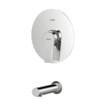 شیر روشویی توکار مدل فیدل رنگ کروم