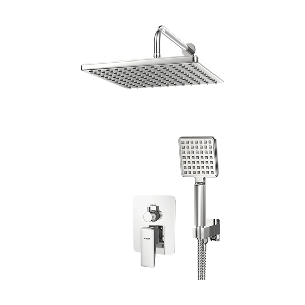 دوش توکار حمام دامون – تیپ 3 رنگ کروم