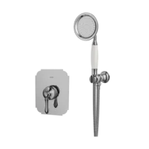 دوش توکار حمام ناپل – تیپ 2 رنگ کروم