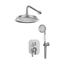 دوش توکار حمام ناپل – تیپ 3 رنگ کروم