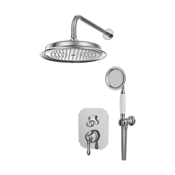 دوش توکار حمام ناپل – تیپ 3 رنگ کروم