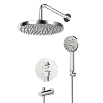 دوش توکار حمام کوئین – تیپ 4 کروم