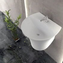 روشویی نیم پایه گلسار مدل رومنس